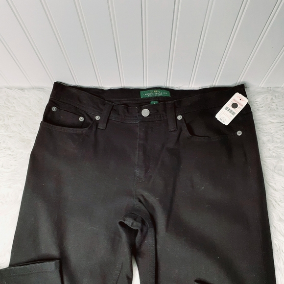 NEW Ralph Lauren LRL Lauren Jeans Co. - BLACK P3548 - Picture 4 of 12